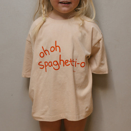Spaghetti-O Mid Sleeve Tee Honey