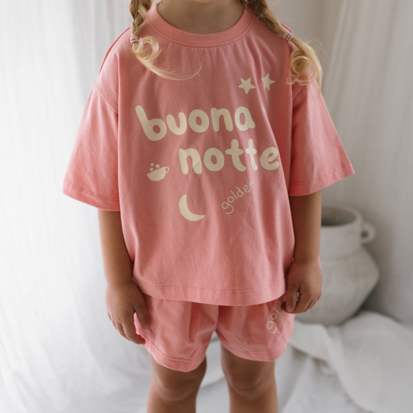 Buona Notte Pyjamas Summer SET Pink Skies