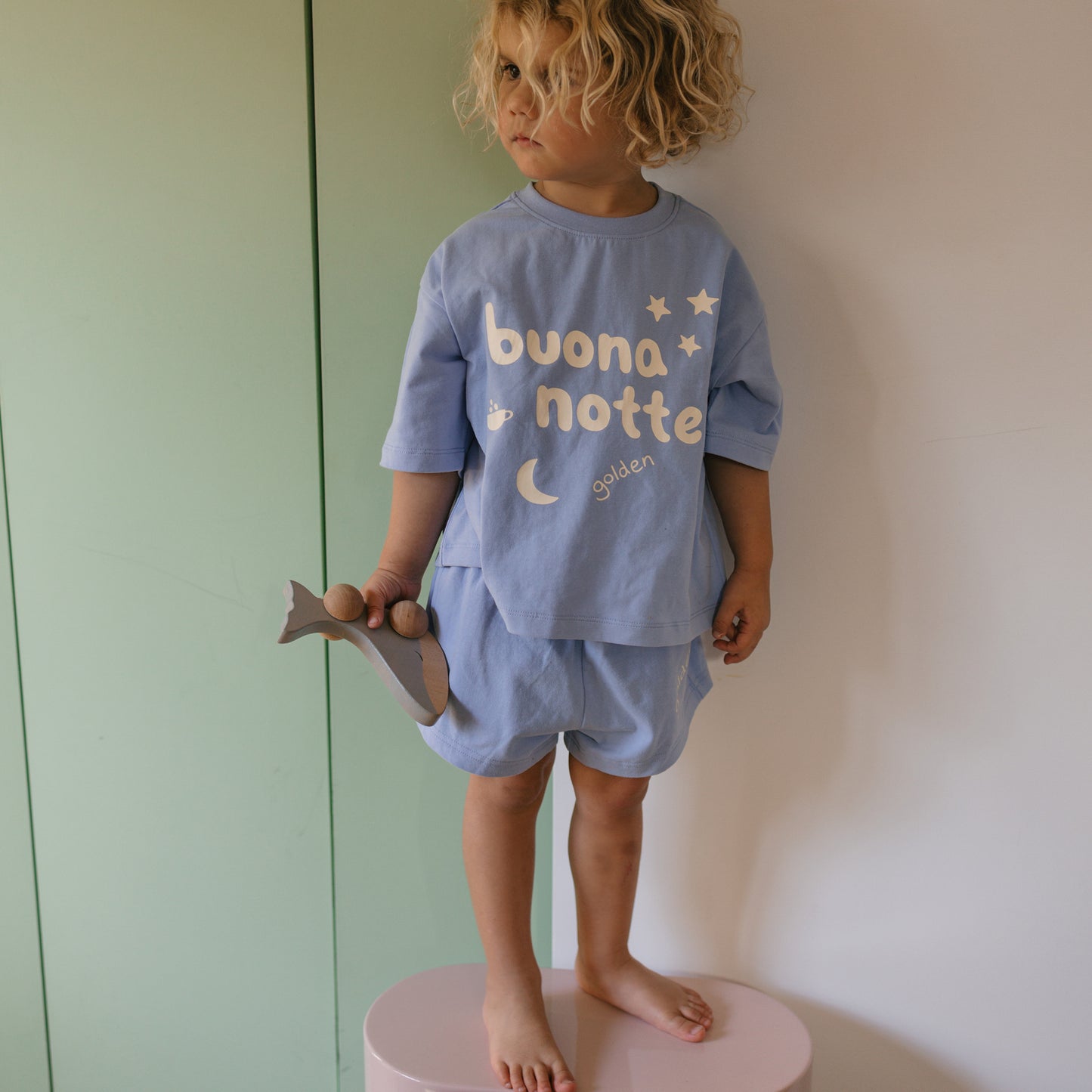 Buona Notte Pyjamas Summer SET Blue Skies