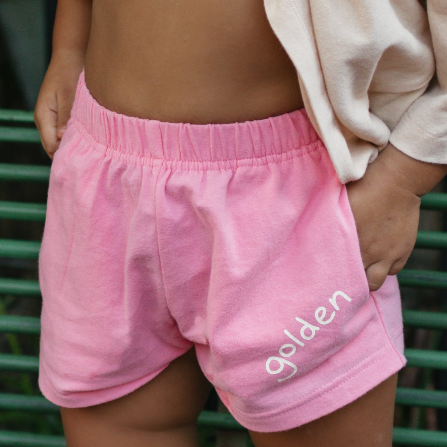 Retro Girl Shorts Meringue Pink