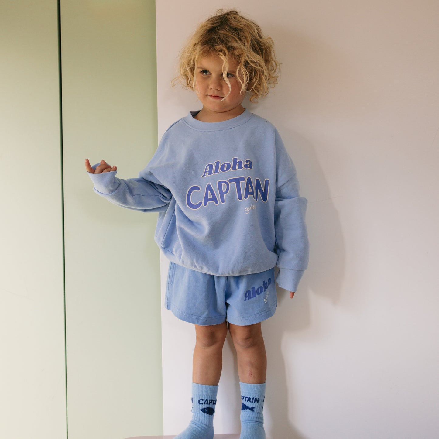 Captain Socks Sea Blue