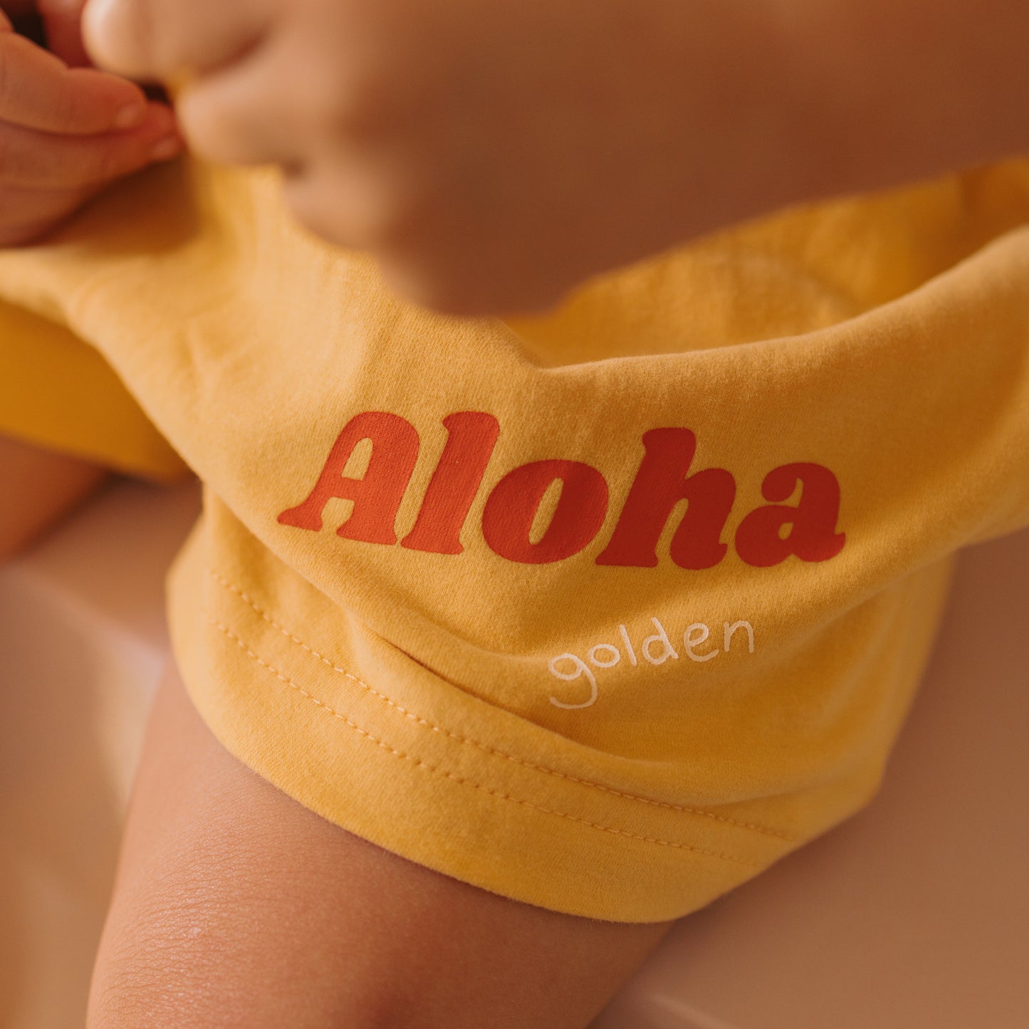 Aloha Sun Shorts Golden Cream