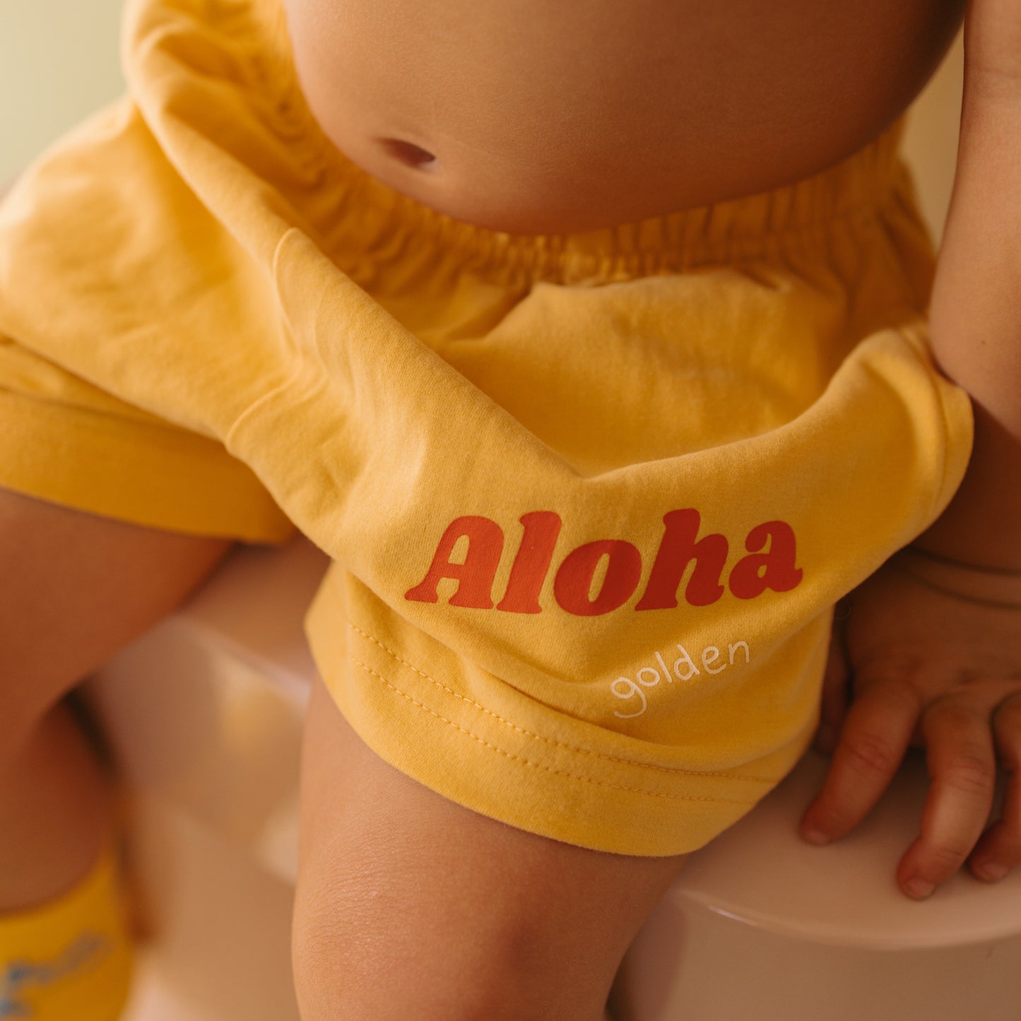 Aloha Sun Shorts Golden Cream