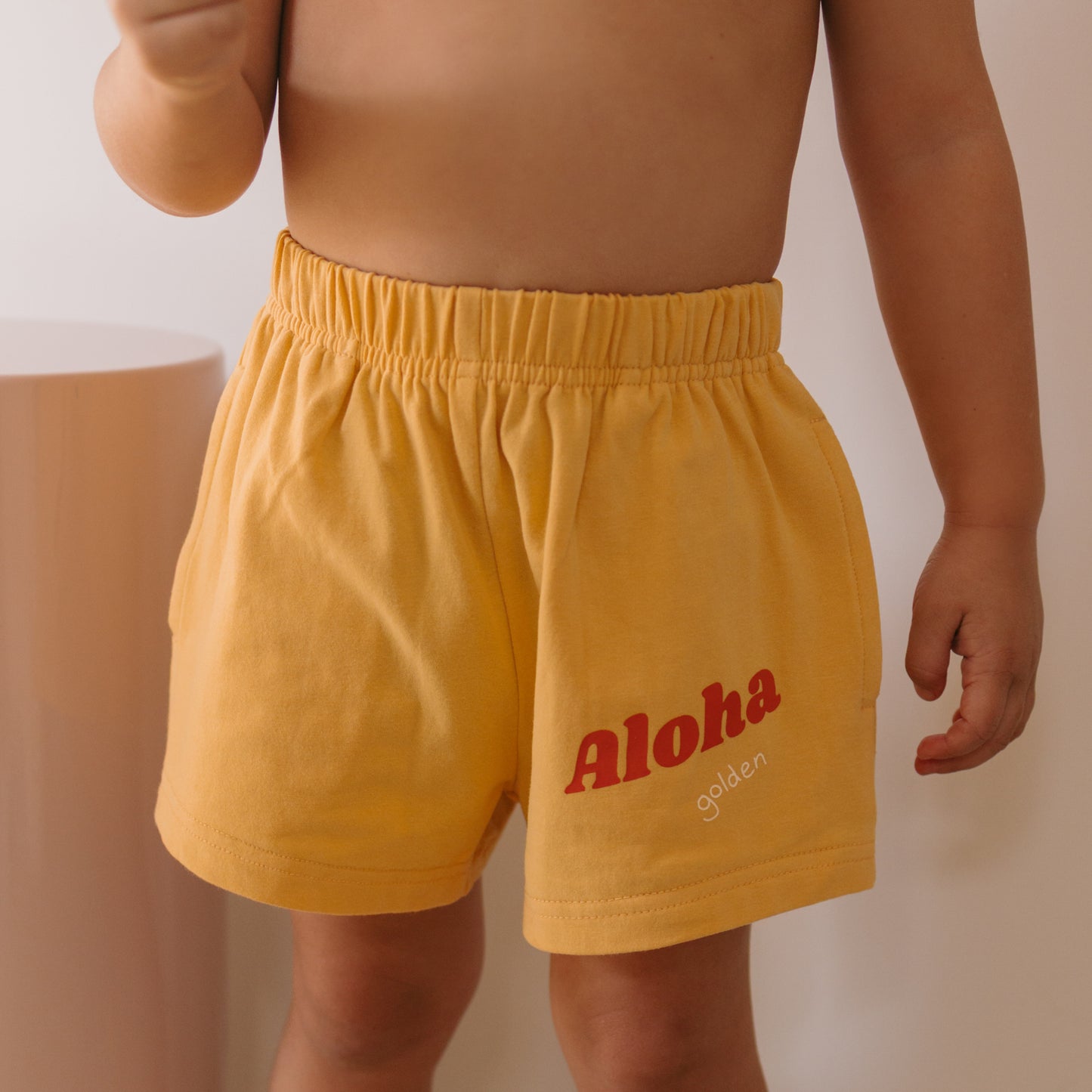 Aloha Sun Shorts Golden Cream