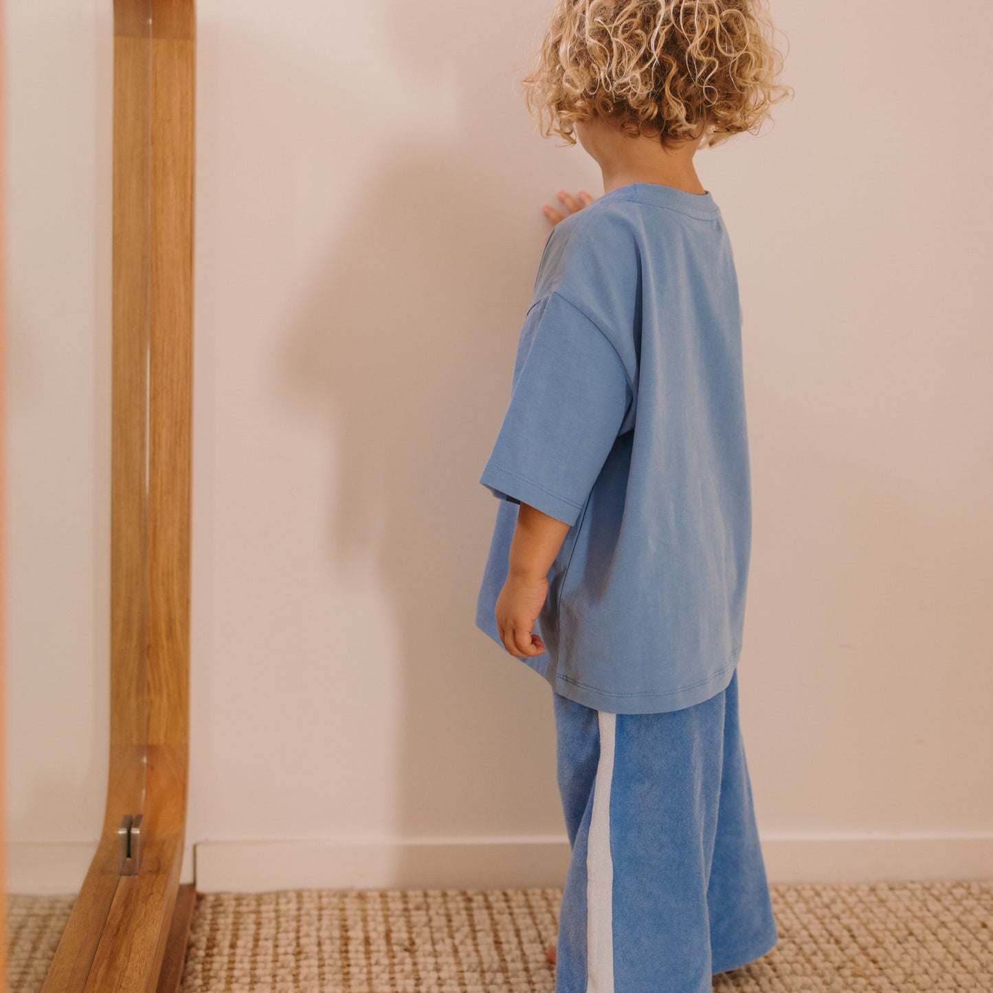 Ciao Tutti Relaxed Pants Terry Towel Pool Blue