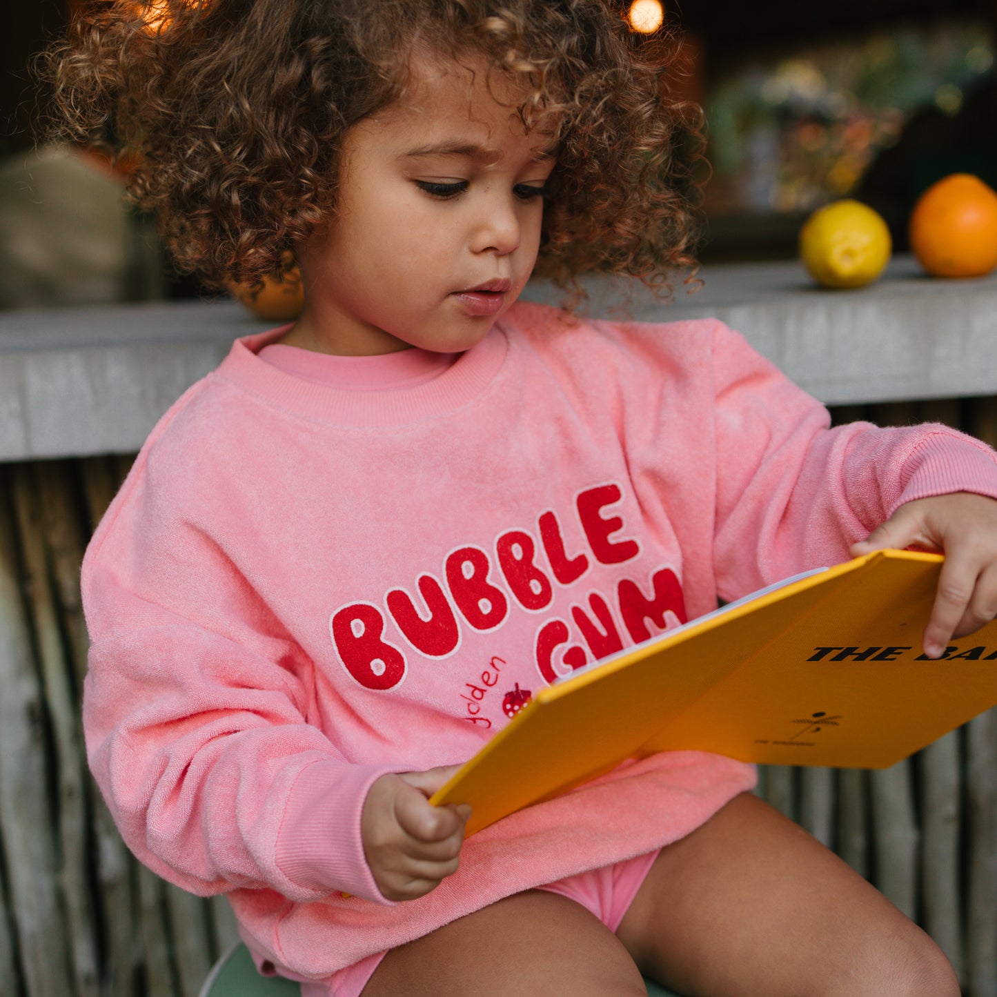 Bubblegum Sweater Pink Icing