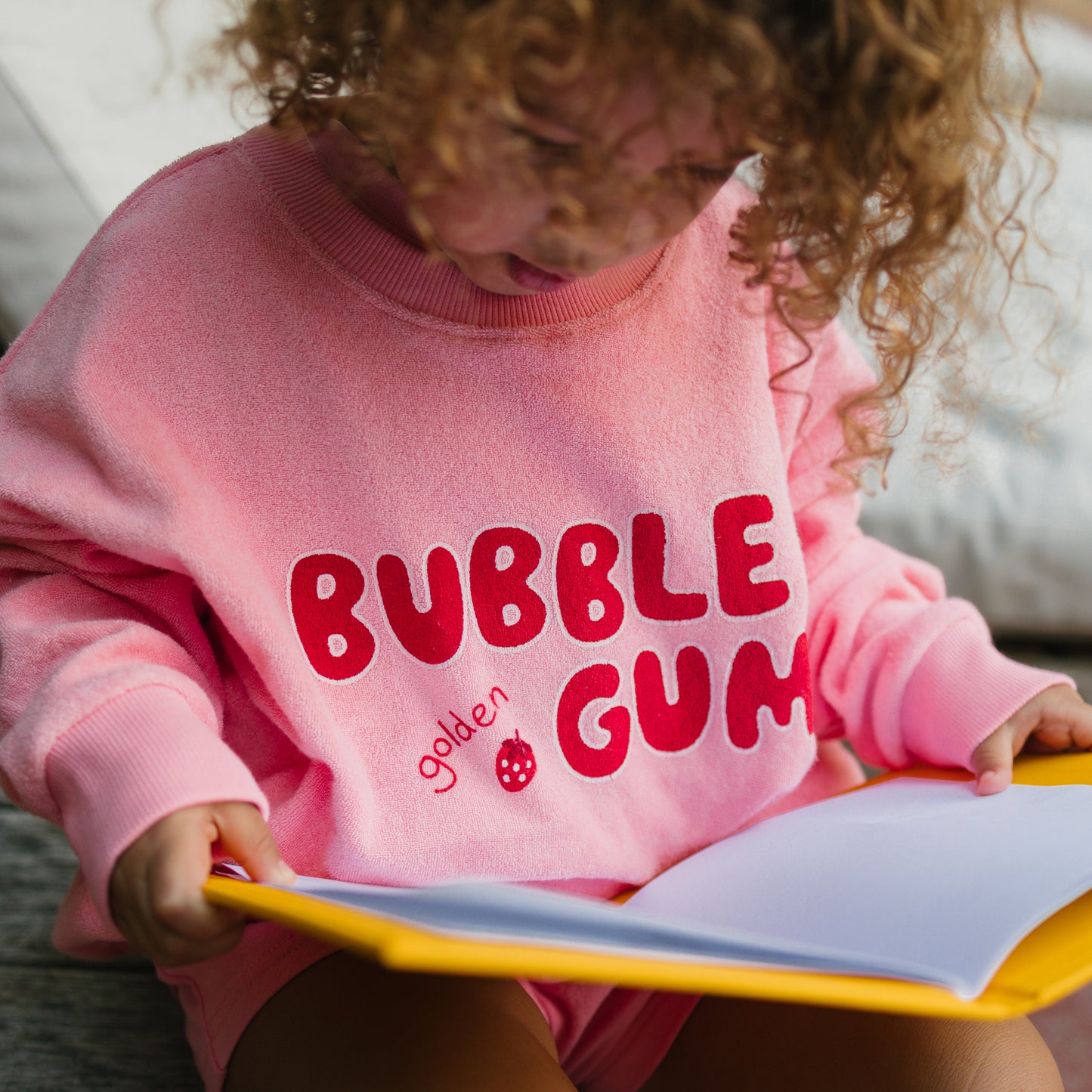 Bubblegum Sweater Pink Icing