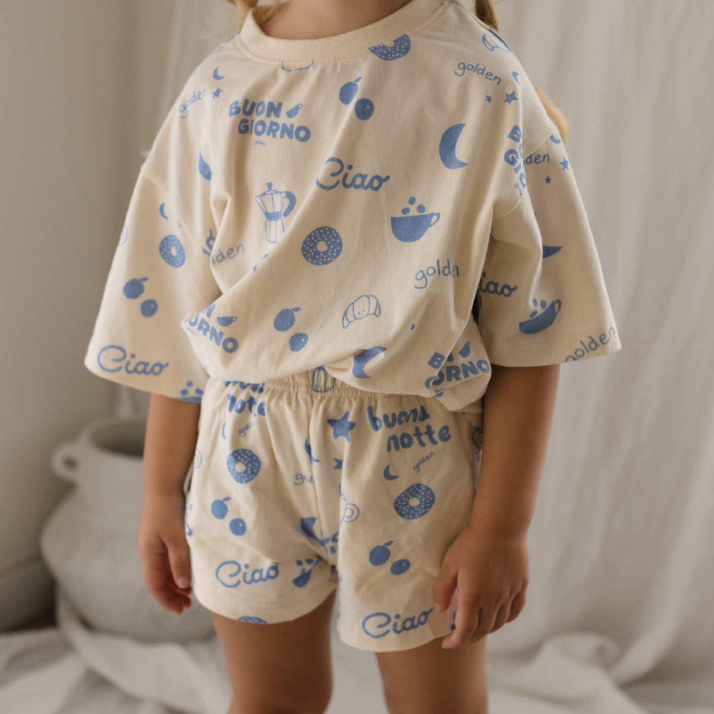 Buona Notte Pyjamas Summer SET Blue Moon