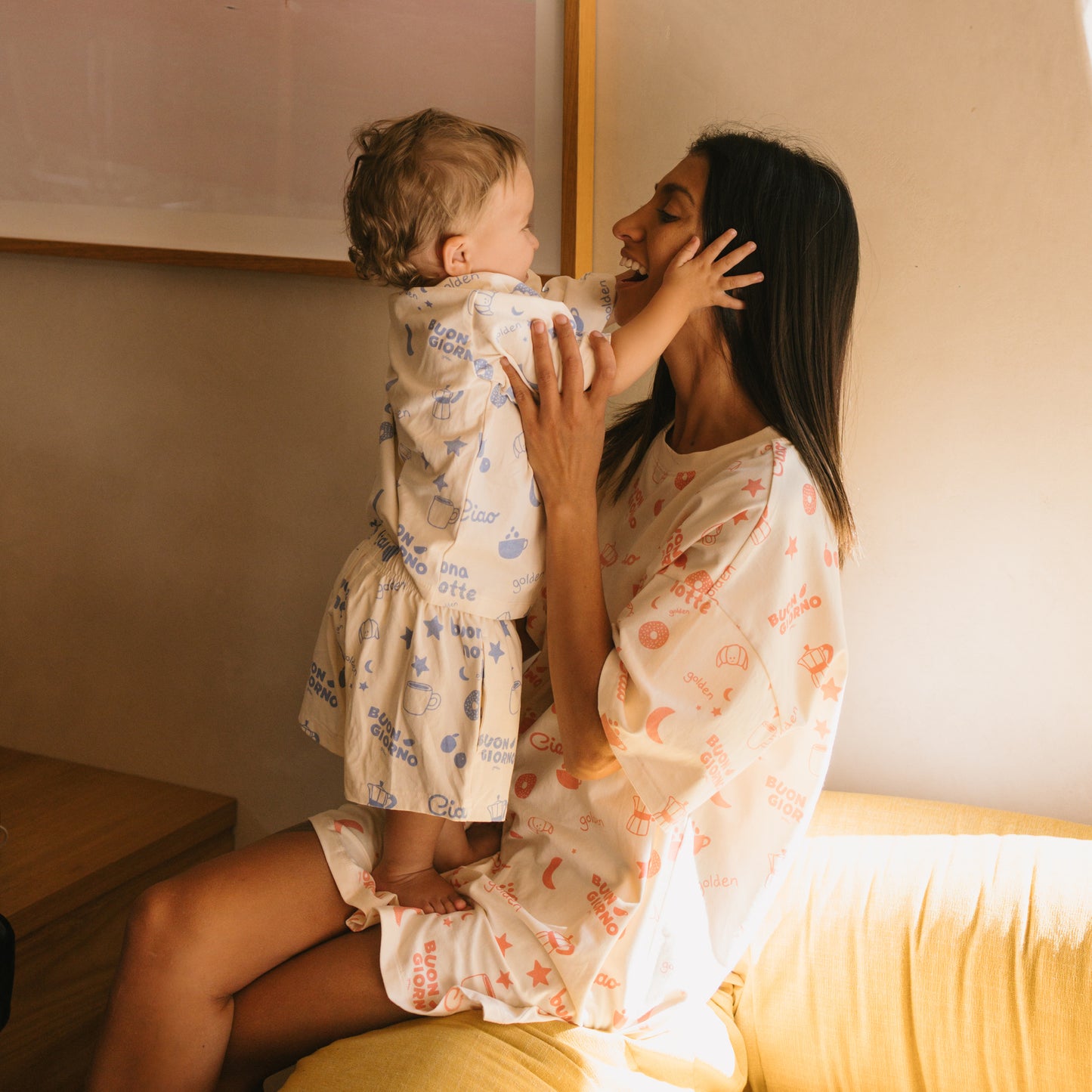 Buona Notte Pyjamas Summer SET Blue Moon