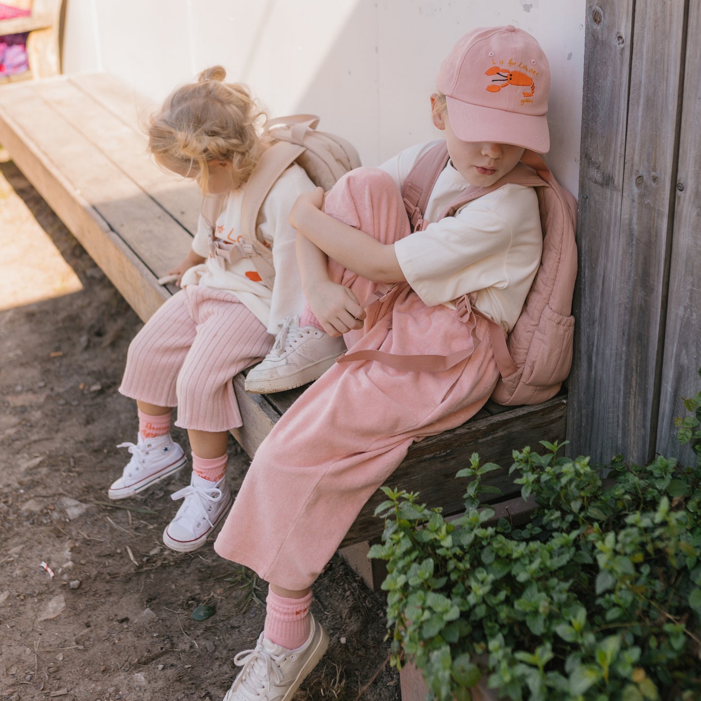 Confetti Wide Leg Pants Pink Parfait