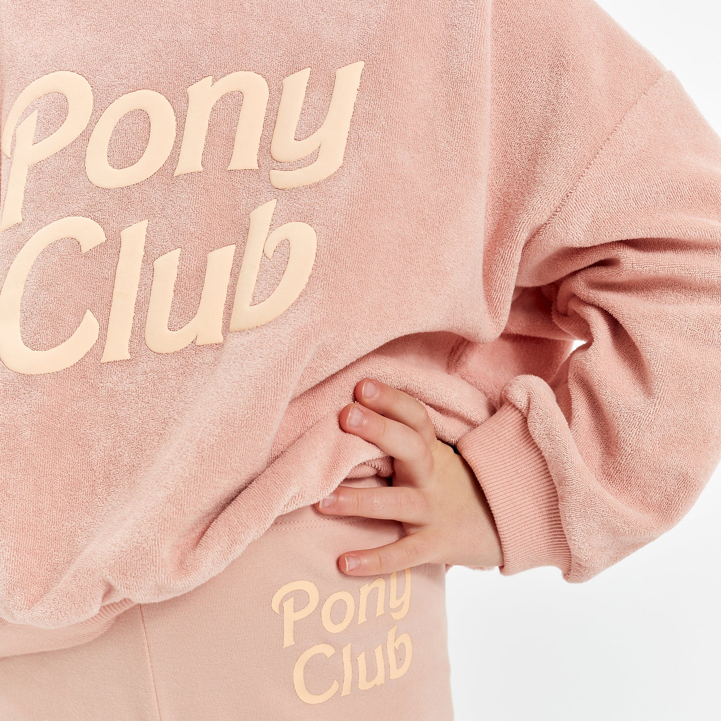 Pony Club Sweater Misty Rose