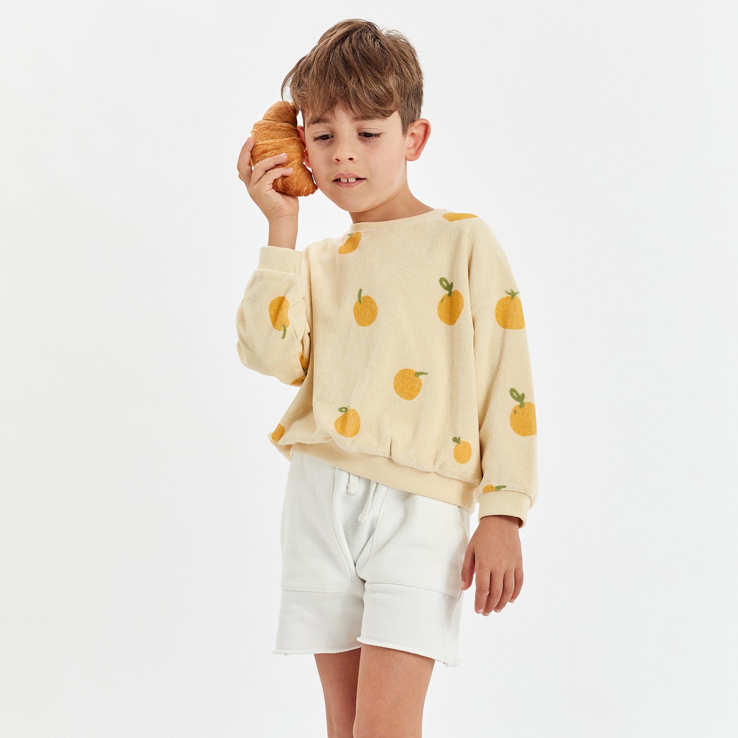 Citrus Sweater Apricot Gelato