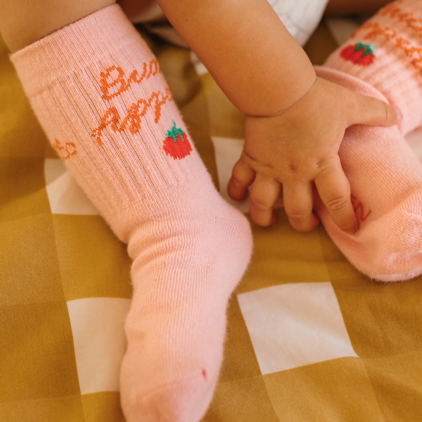 Buon Appetito Socks Pink Parfait