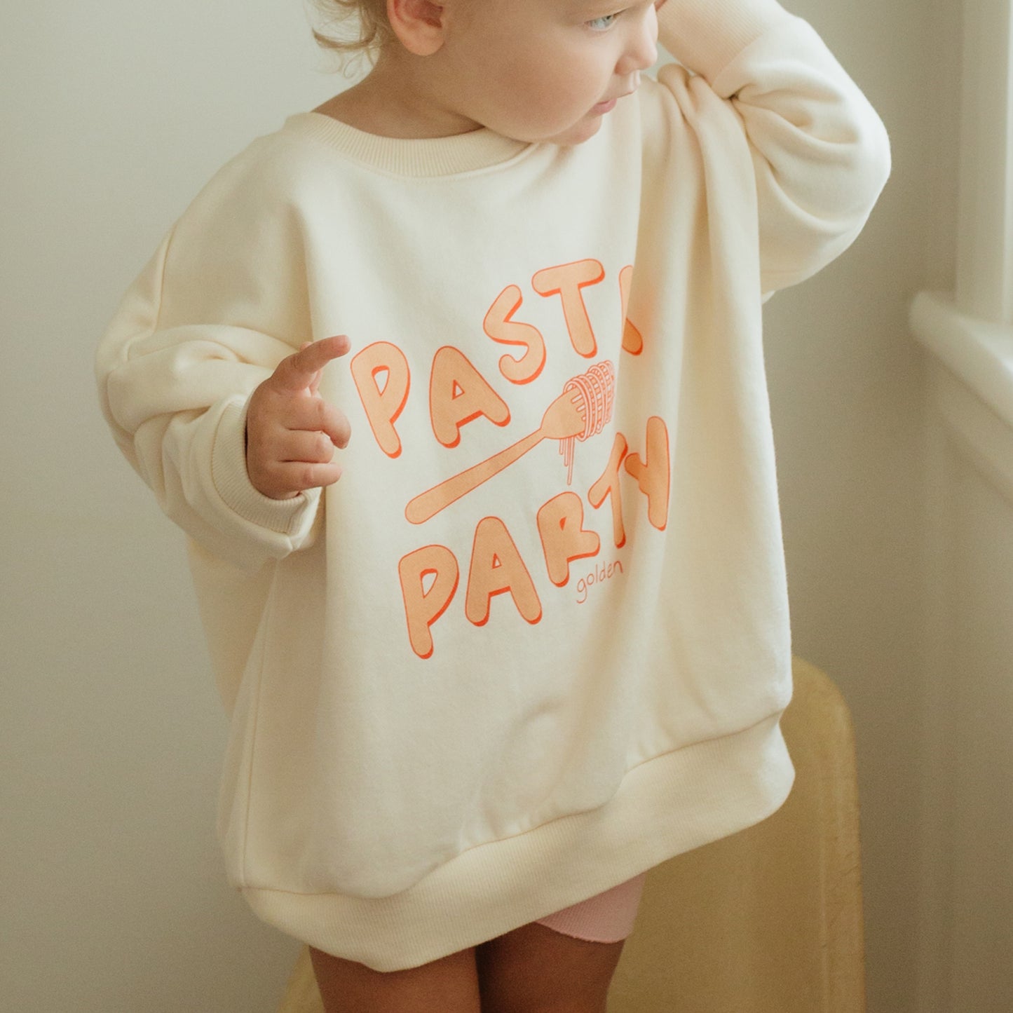 Pasta Party Sweater Buttercream