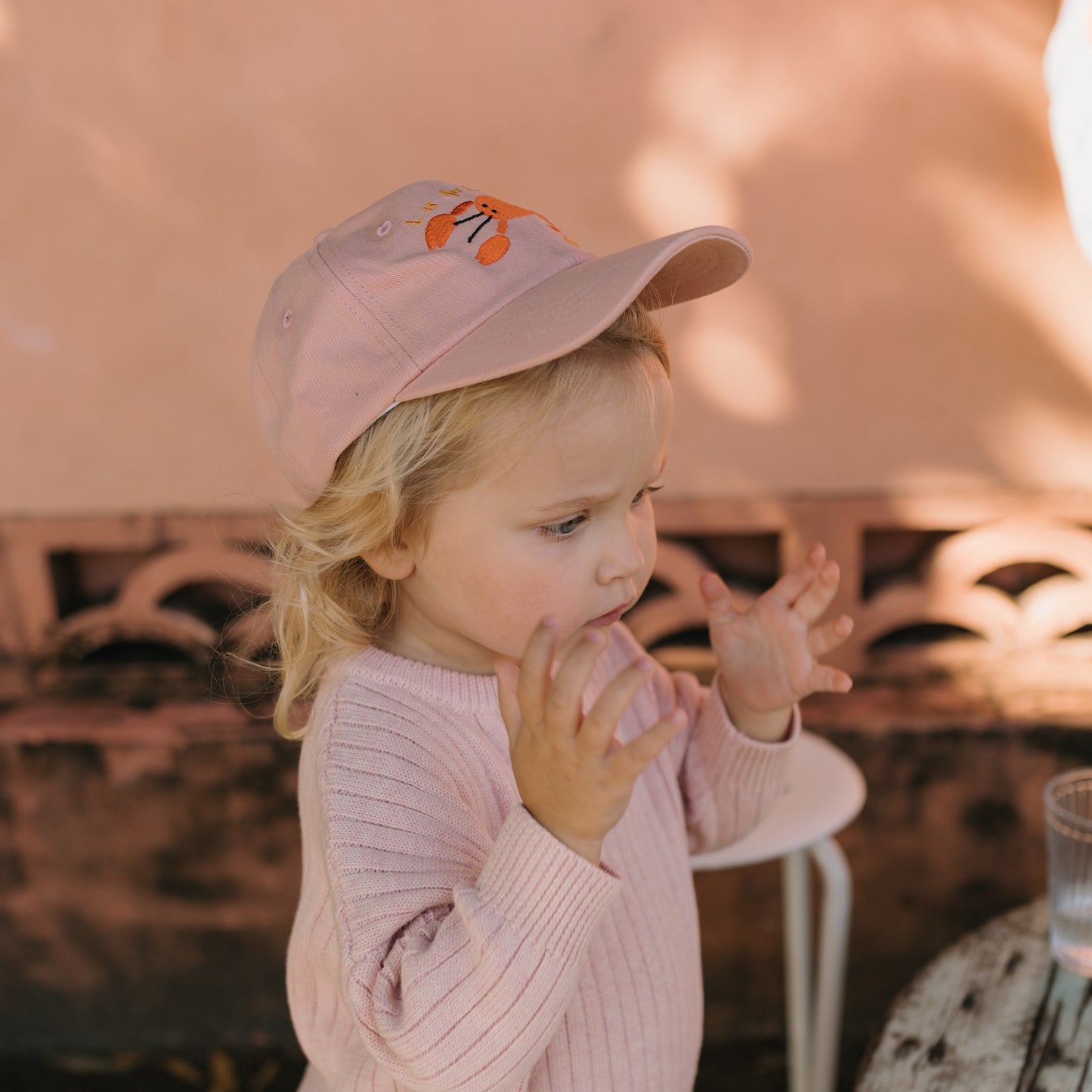 Lobster Cap Pink Salt