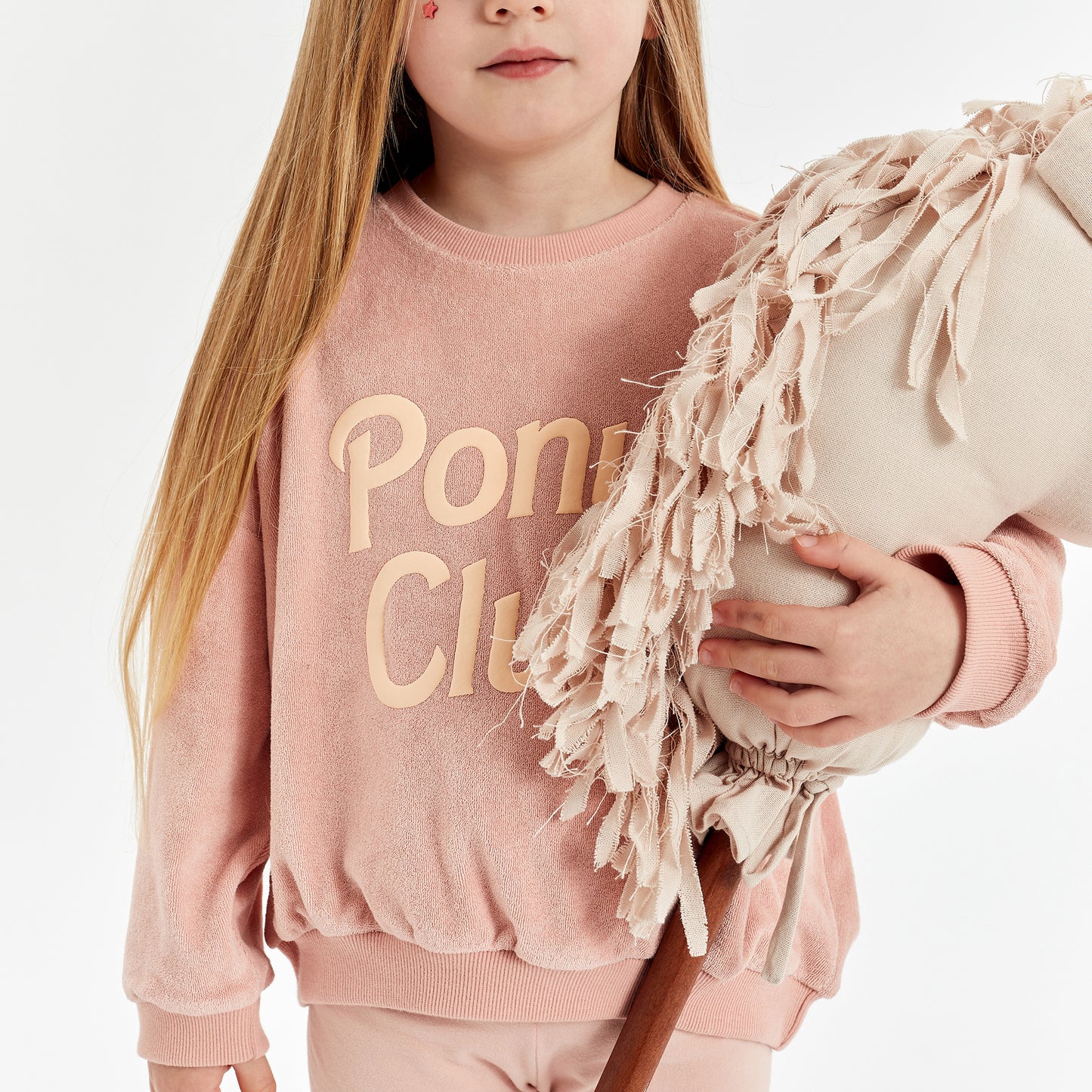 Pony Club Sweater Misty Rose