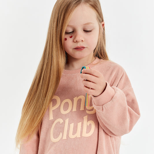 Pony Club Sweater Misty Rose