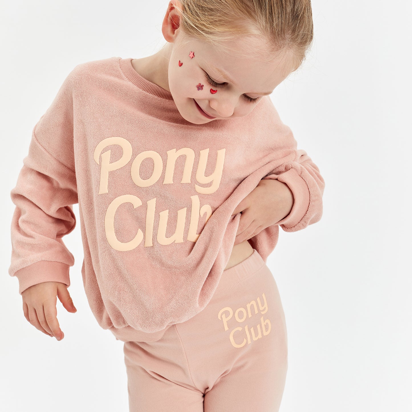 Pony Club Sweater Misty Rose