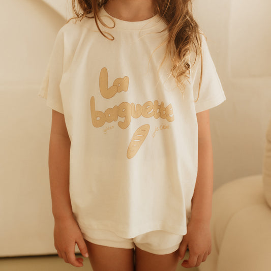 La Baguette Tee Eggnog