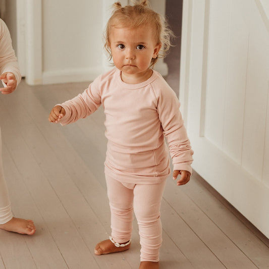 Bonne Nuit Pyjama Sleep Set Misty Rose