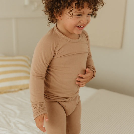 Bonne Nuit Pyjama Sleep Set Tawny Brown