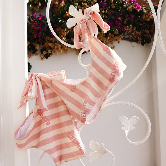 Gelato Two Piece Swimsuit Rose / Buttercream