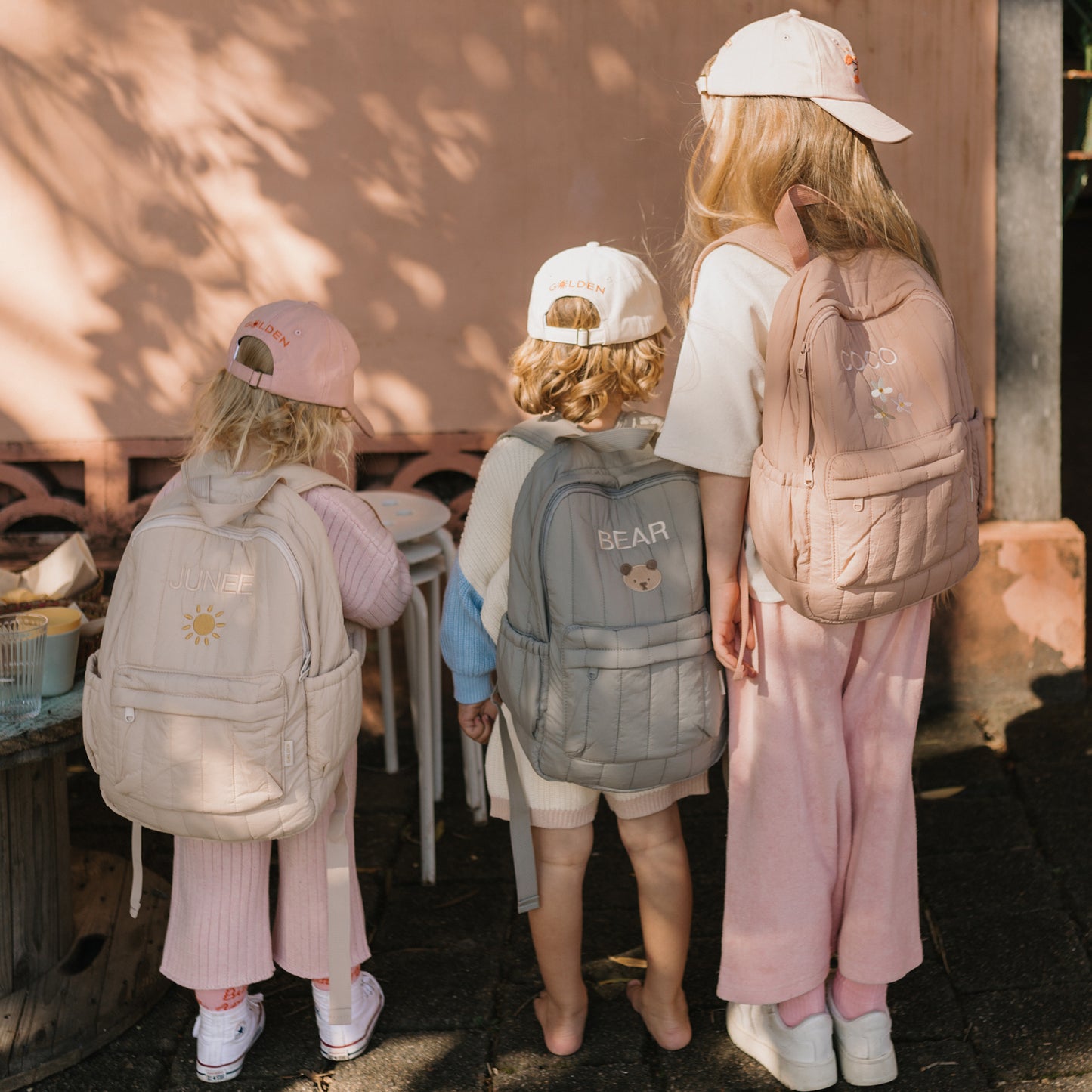 Playtime Backpack Hibiscus Rose