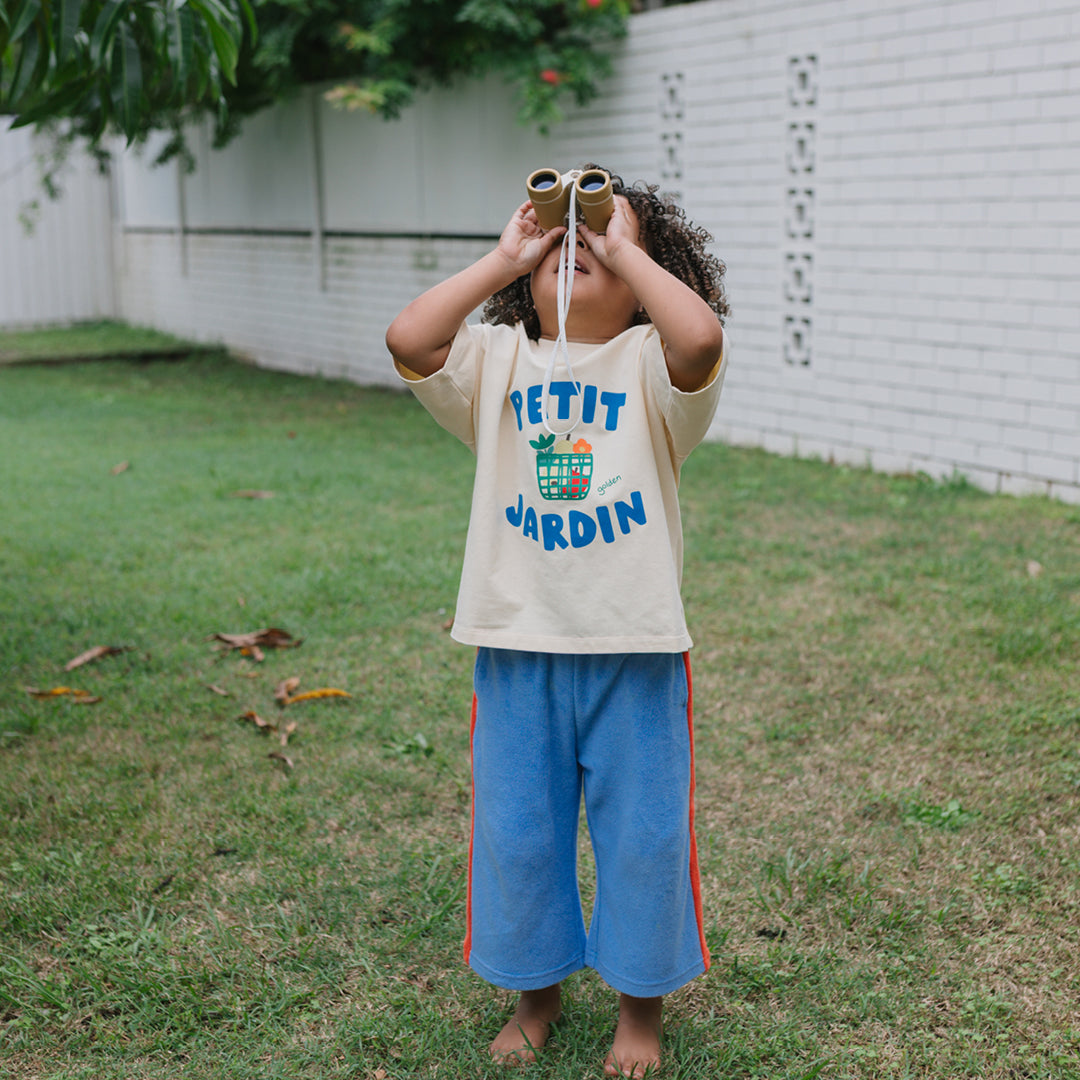 Petit Jardin Mid Sleeve Tee Vanilla Parfait