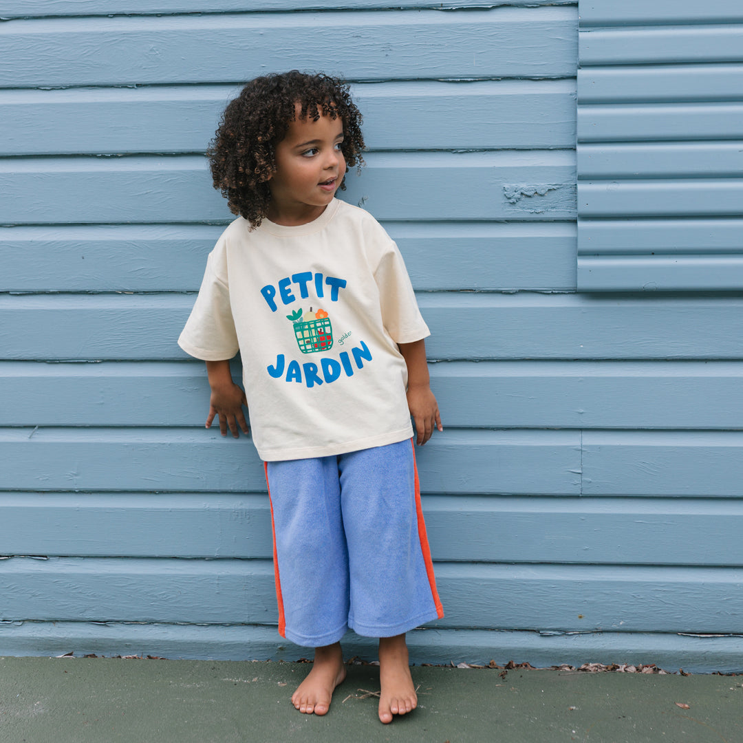 Petit Jardin Mid Sleeve Tee Vanilla Parfait