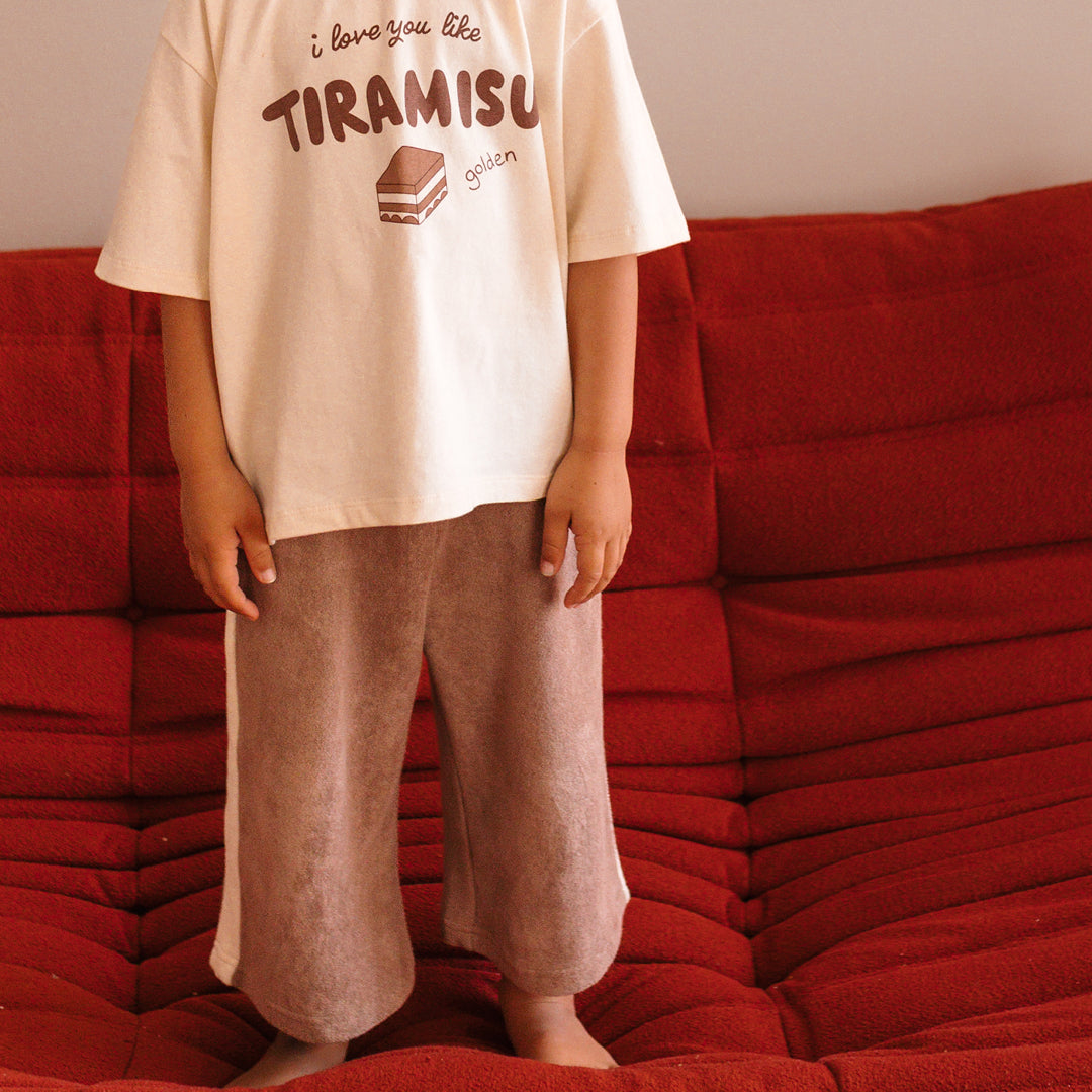 Ciao Tutti Relaxed Pants Coffee / Buttercream