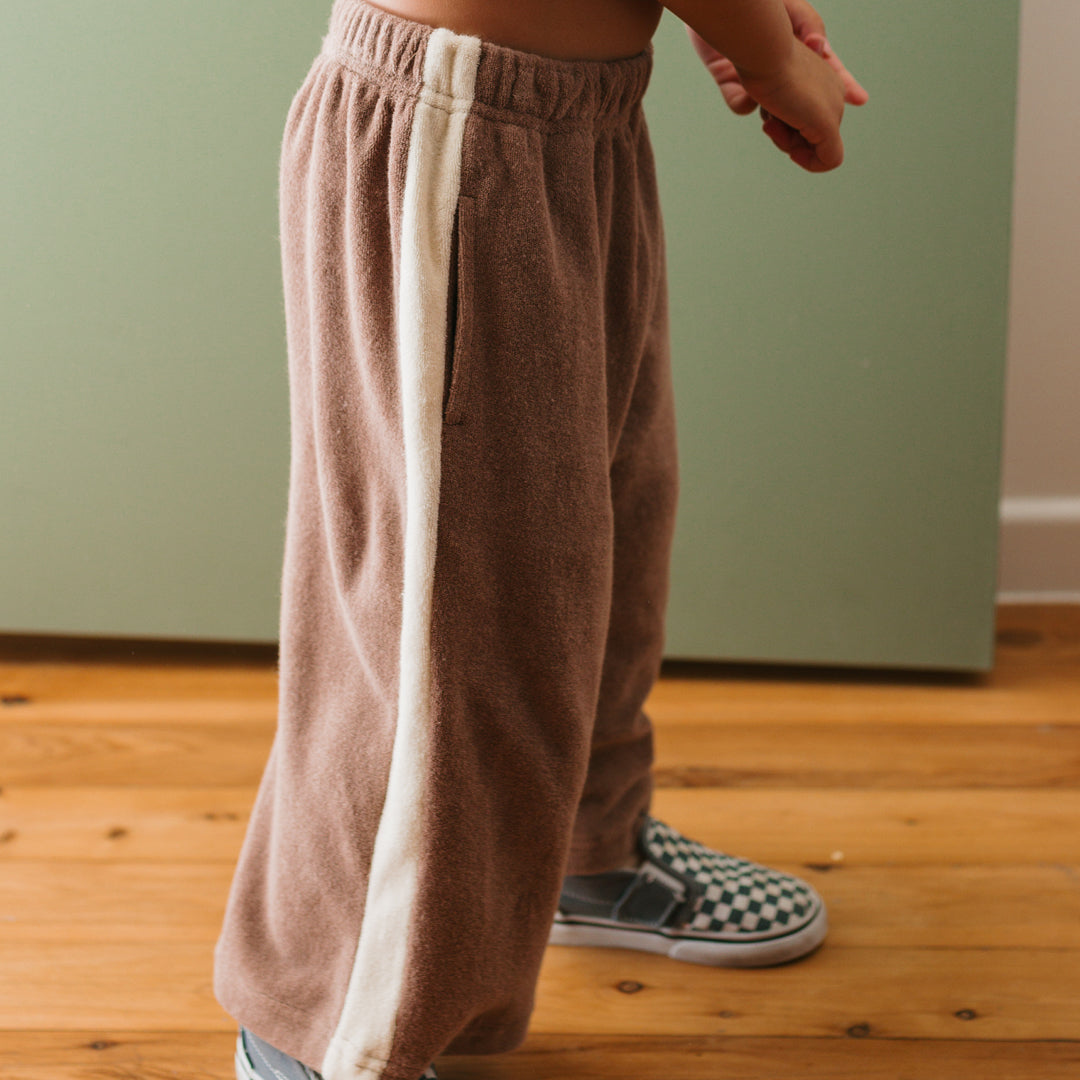 Ciao Tutti Relaxed Pants Coffee / Buttercream