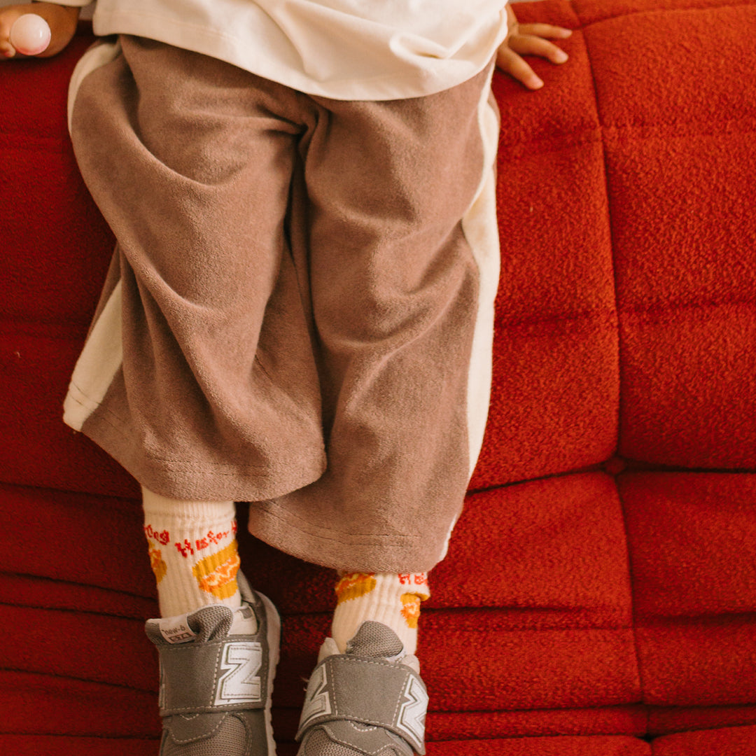 Ciao Tutti Relaxed Pants Coffee / Buttercream