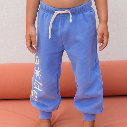 Golden Lounge Trackpants Pool Blue