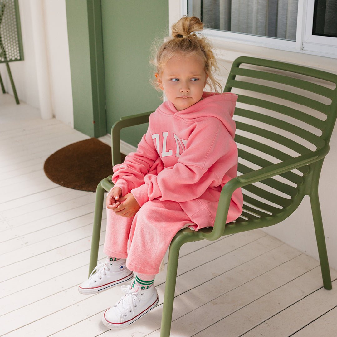 Golden Hoodie Pink Icing