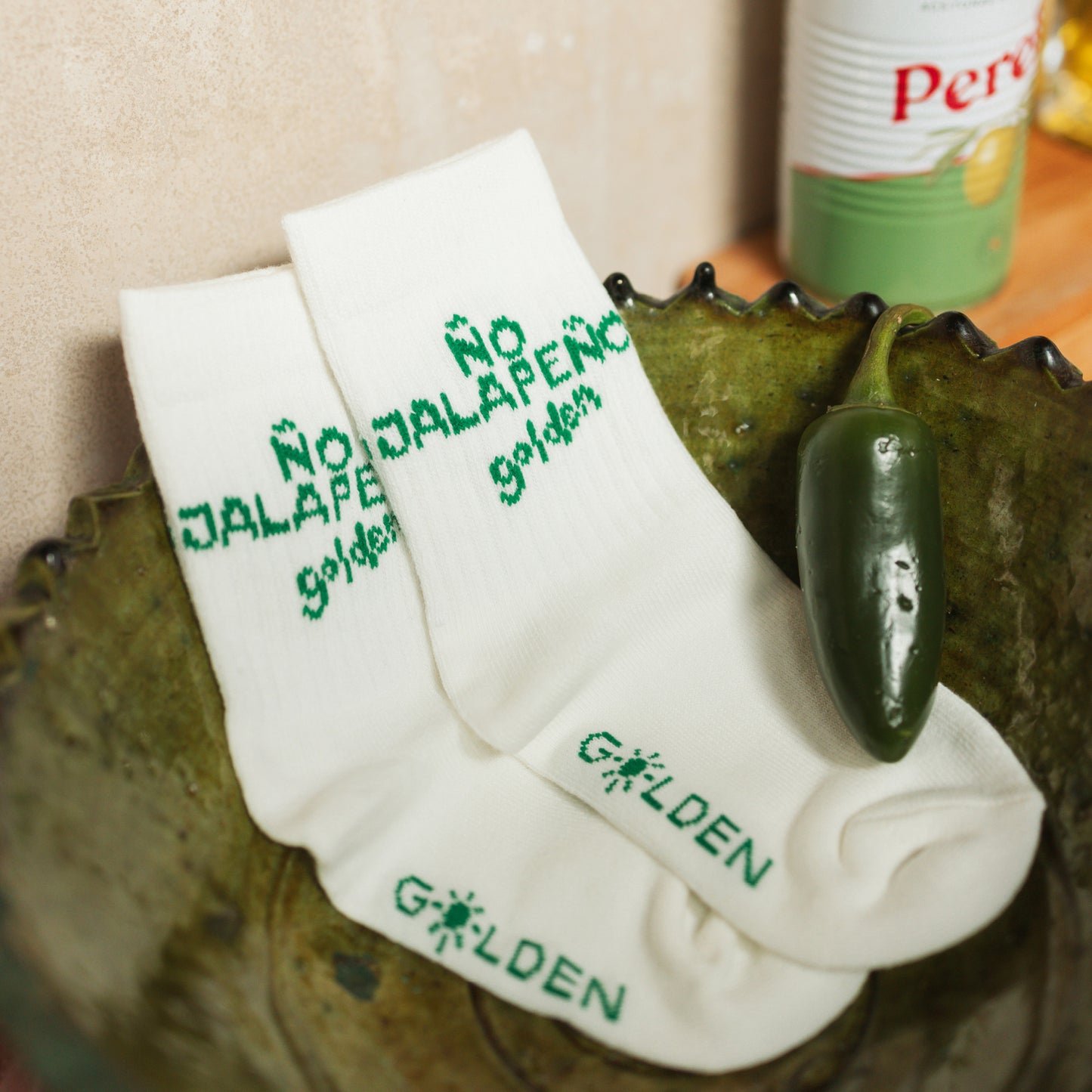 No Jalapeno Socks Vanilla