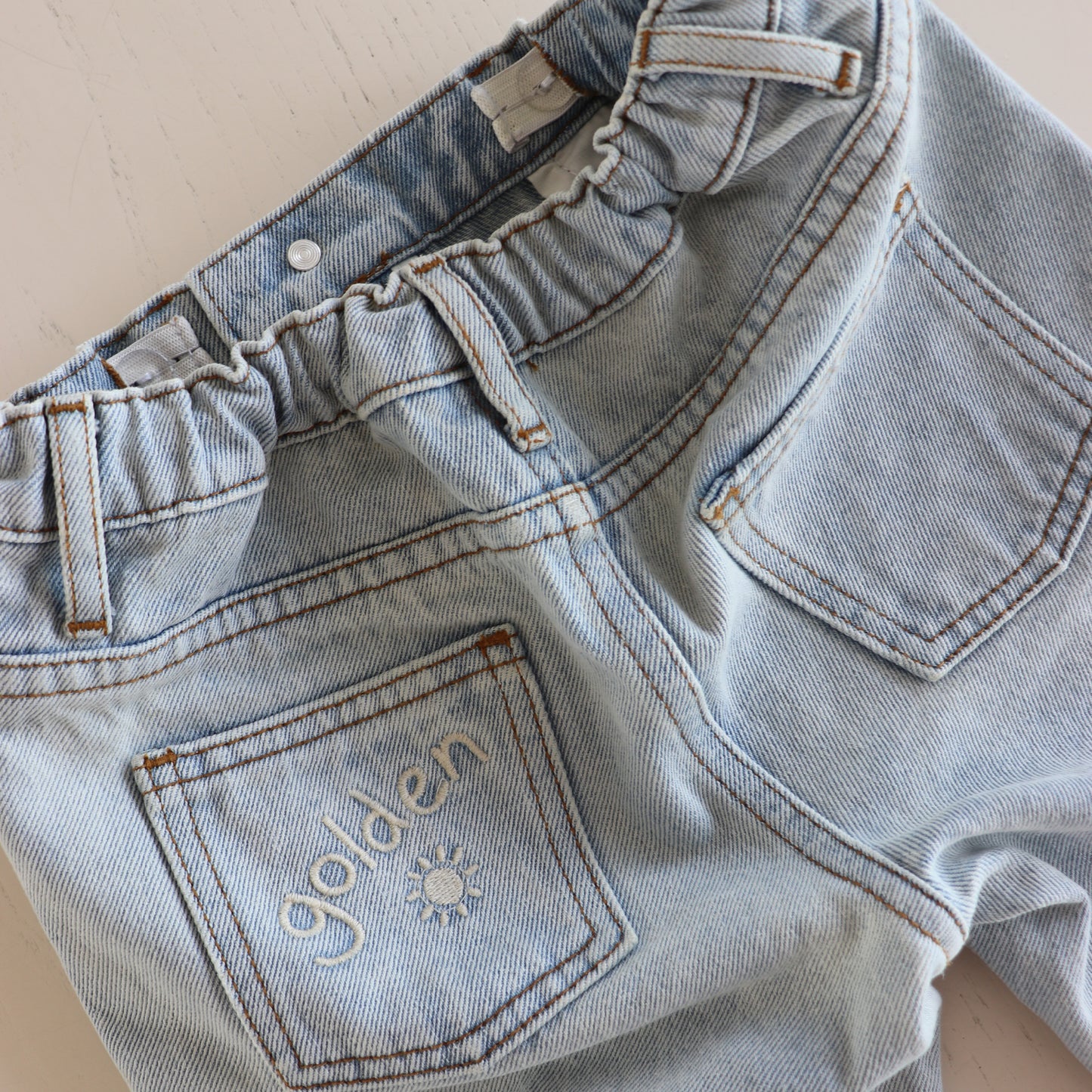 Golden Denim Jeans Light Blue