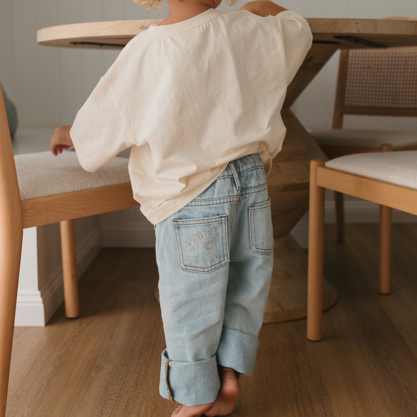 Golden Denim Jeans Light Blue