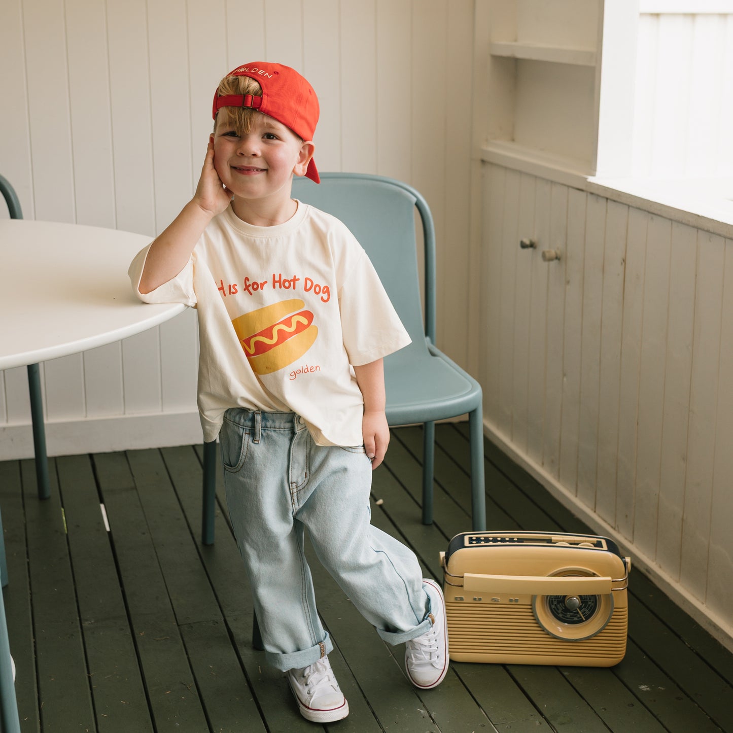 Golden Denim Jeans Light Blue