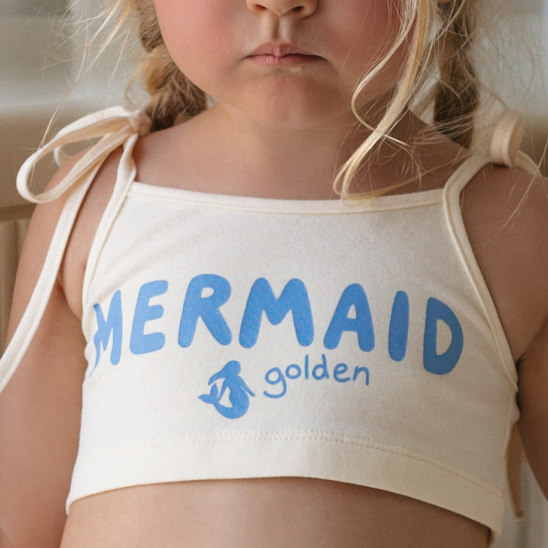 Mermaid Crop Top Buttercream