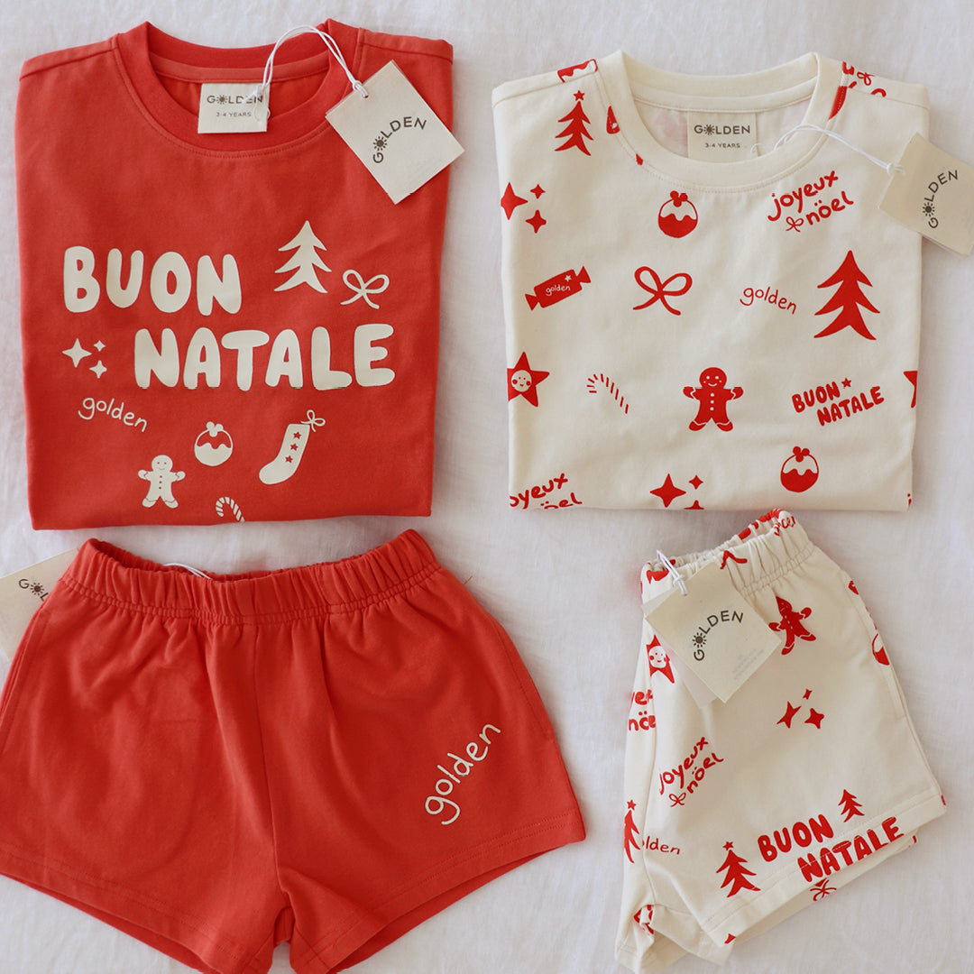 Buon Natale Christmas Set Candy Apple