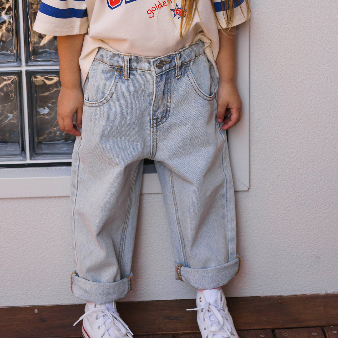 Golden Denim Jeans Light Blue