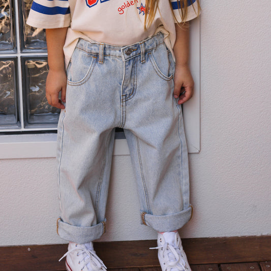 Golden Denim Jeans Light Blue