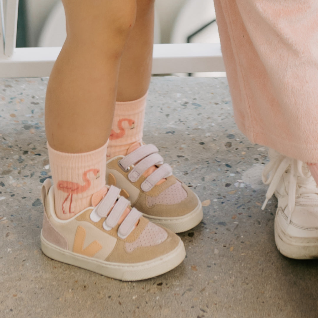 Flamingo Socks Sunset Pink