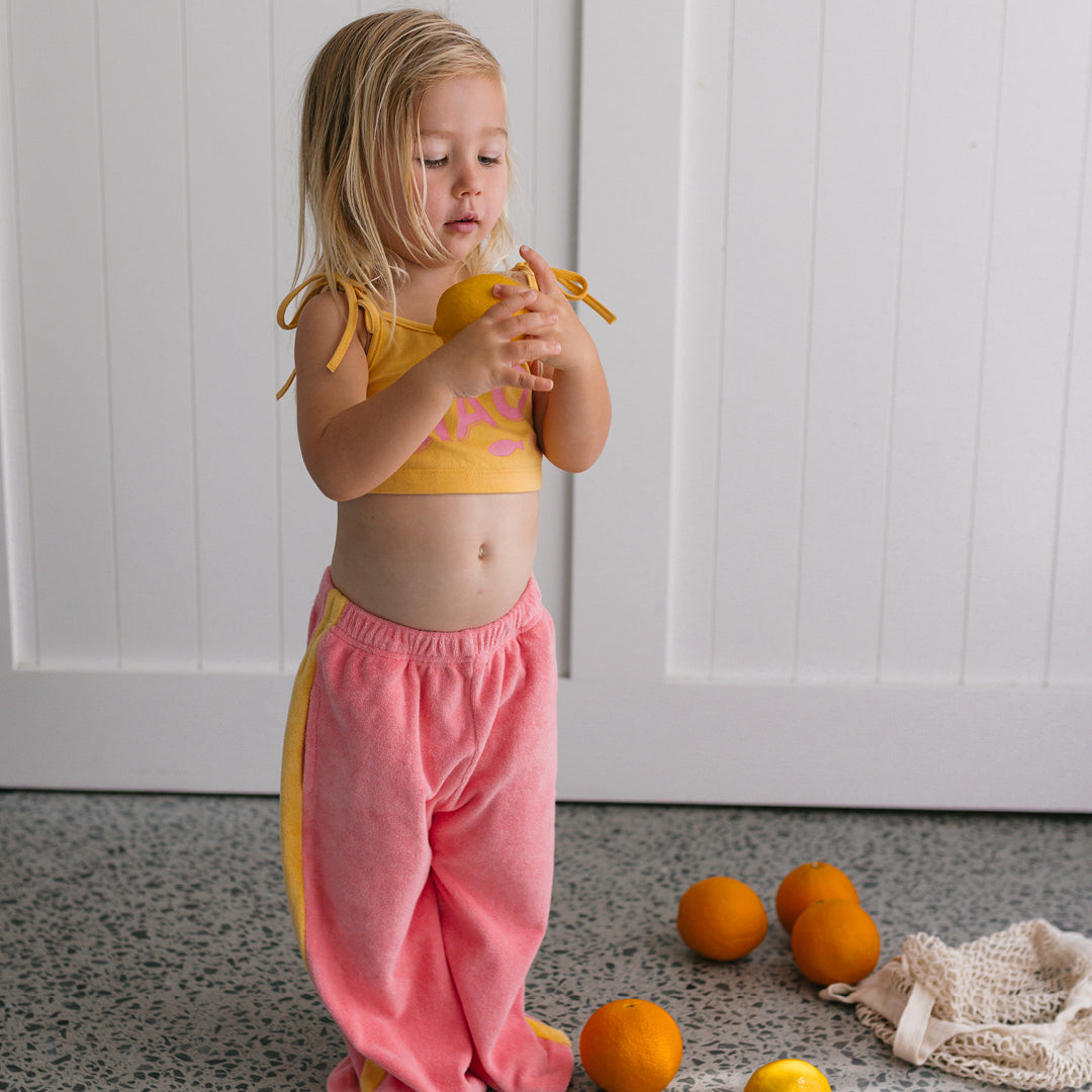 Ciao Crop Top Golden Cream