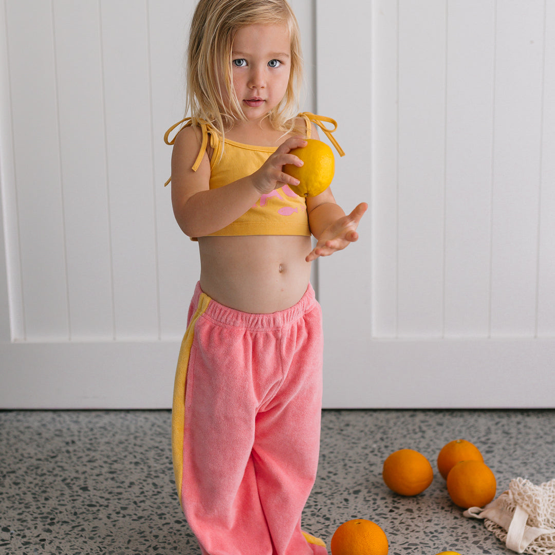 The Ciao Crop Top Set (Crop Top & Pants)