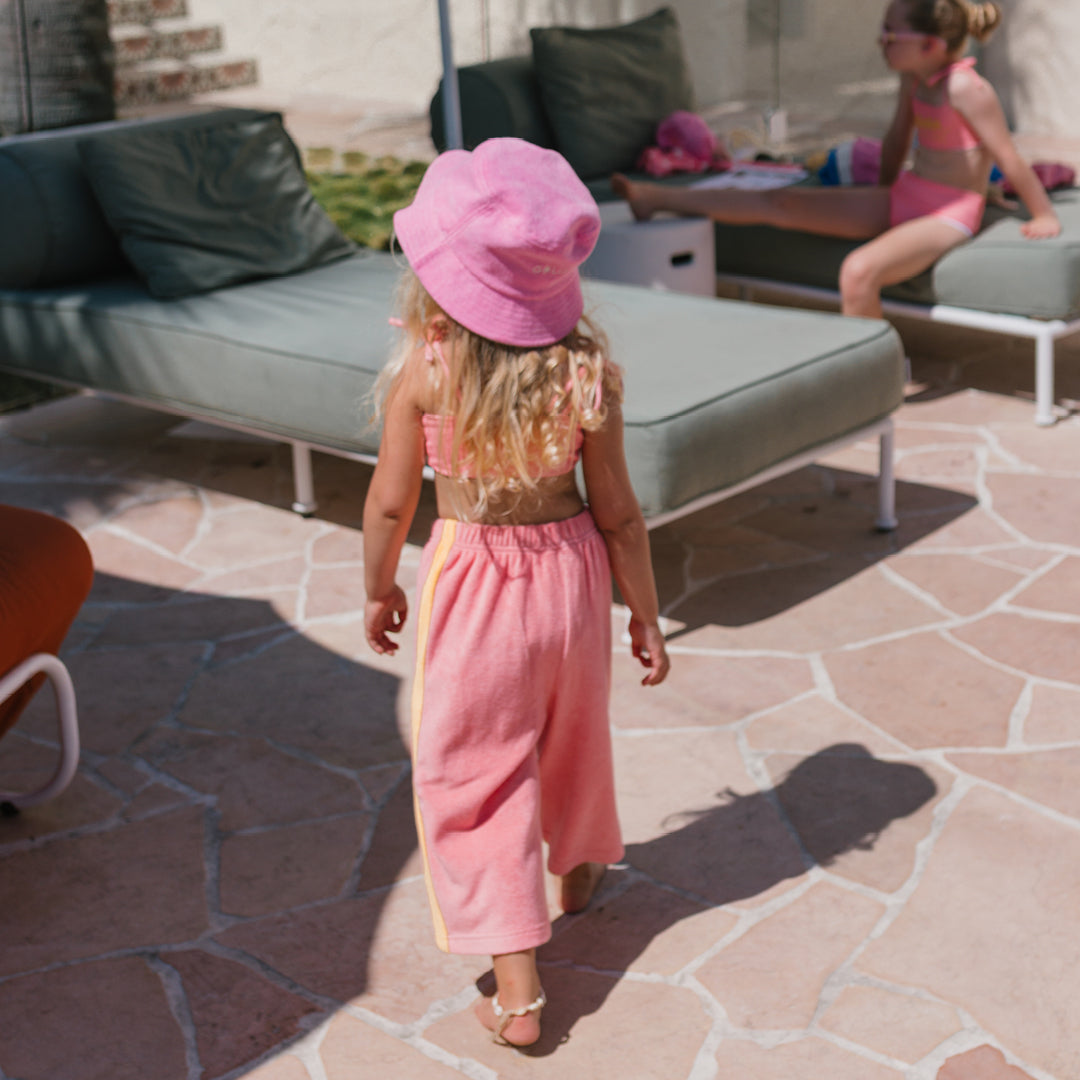 Ciao Tutti Wide Leg Pants Pink Icing / Golden Cream