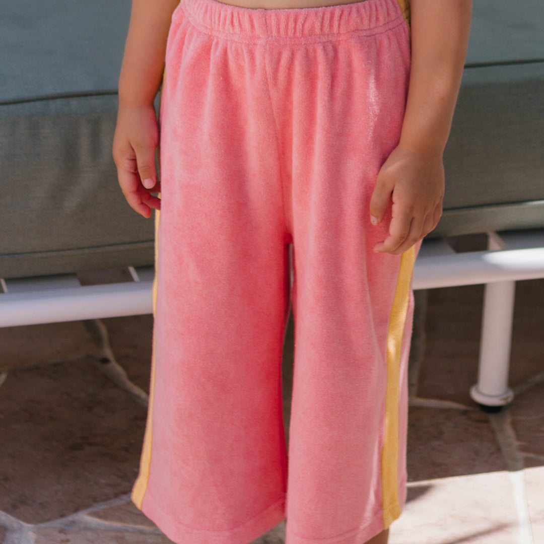 Ciao Tutti Wide Leg Pants Pink Icing / Golden Cream