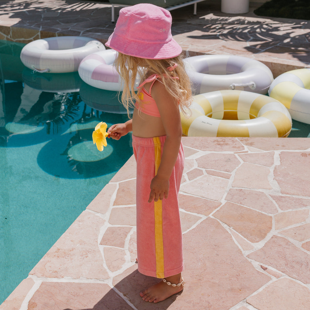 Ciao Tutti Wide Leg Pants Pink Icing / Golden Cream