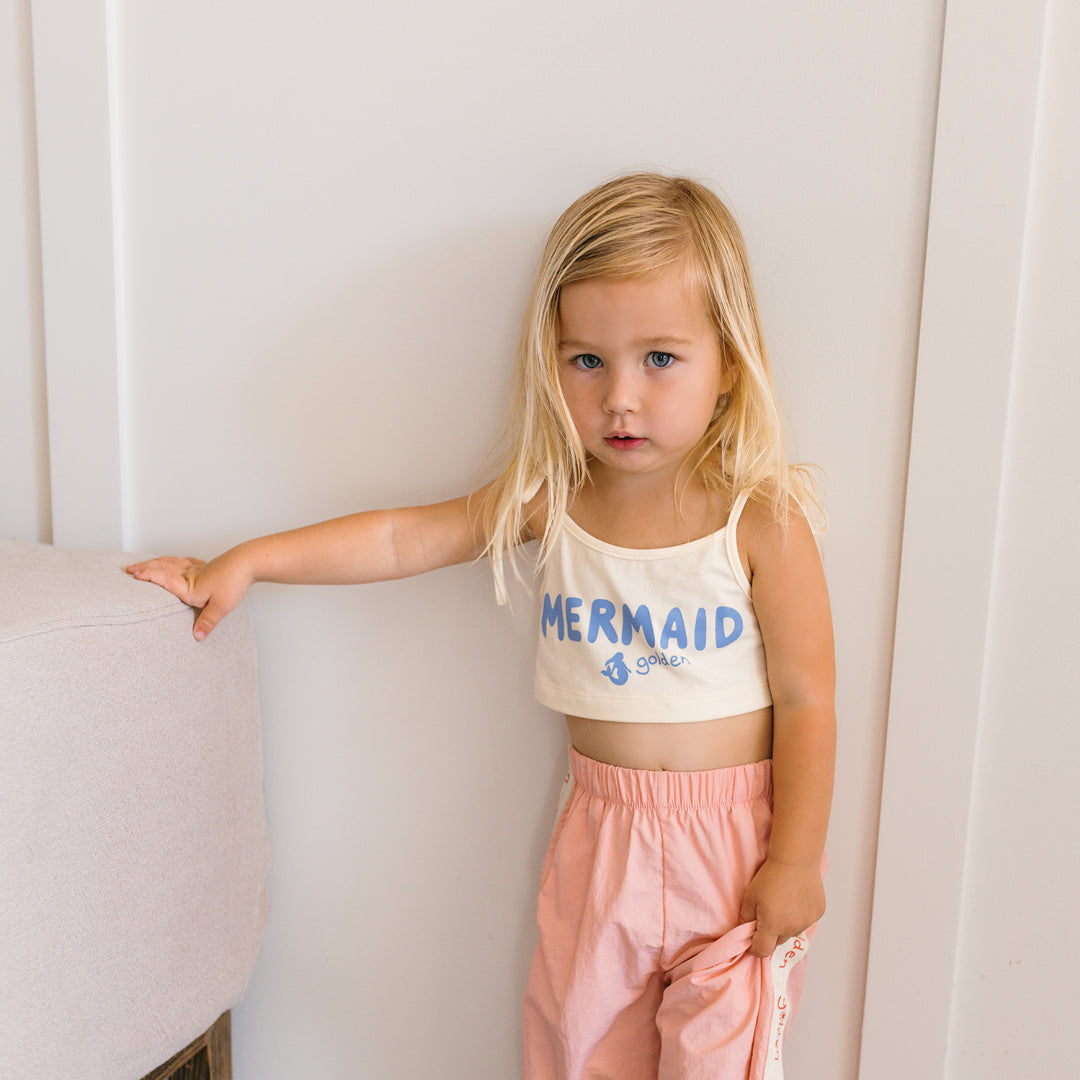 Mermaid Crop Top Buttercream