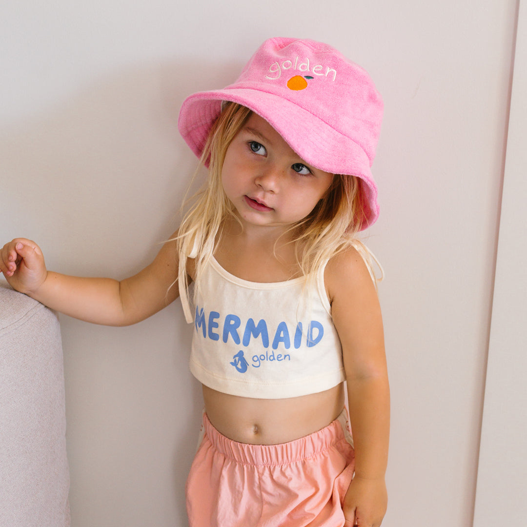 Mermaid Crop Top Buttercream